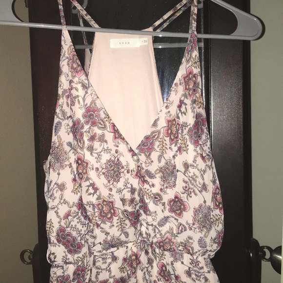 Lush pink floral print maxi dress - Picture 2 of 7